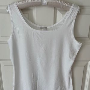 Hanro Soft Touch White Tank, NW, Size L